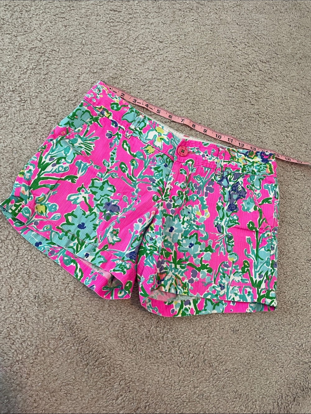 Lilly Pulitzer Southern Charm Callahan shorts size 2